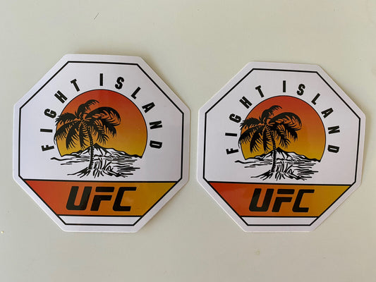 UFC STICKER SET UFC STICKER MMA Sticker UFC 305 Conner Suga BOGO Bellator