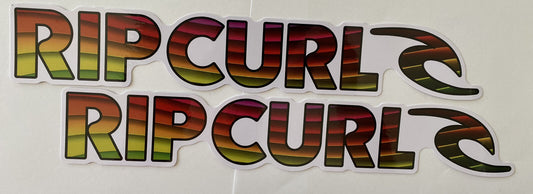 RIP CURL Sticker Set 12” BOGO RVCA Billabong Lost TEAM RIP CURL Surf Sticker WSL