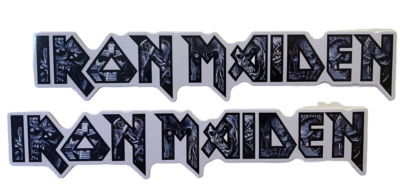 Iron Maiden Sticker Set Eddie Skull Sticker Metallica Judas Priest Crimson  BOGO
