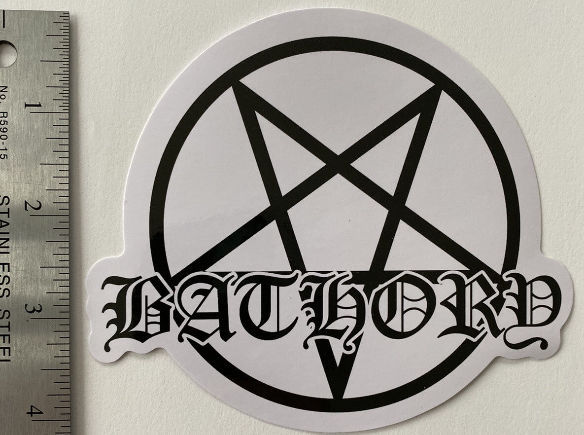 Bathory STICKER SET Slayer IMMORTAL MAYHEM Arch Enemy EMPEROR DARK THRONE