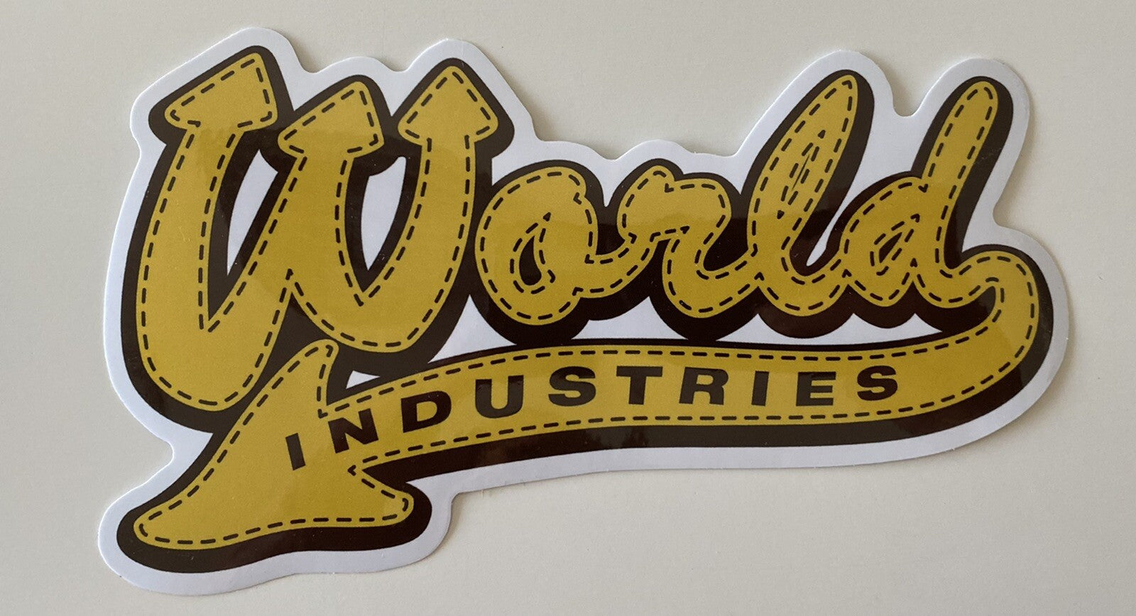 World Industries Sticker Skateboard Sticker Vintage 90’s Skateboards Flameboy