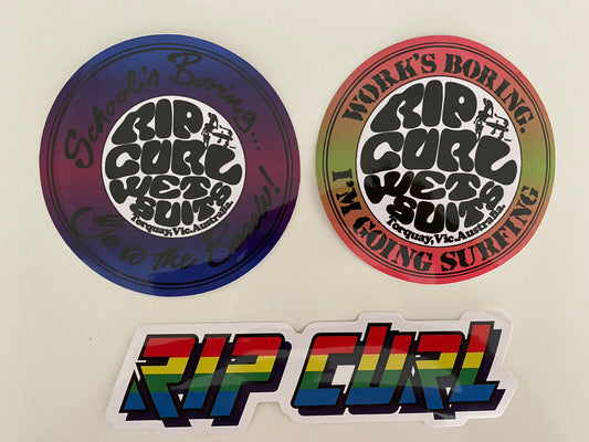 RIP CURL SURFBOARD STICKER MAYHEM STICKER LOST RIP CURL WETSUITS DECAL