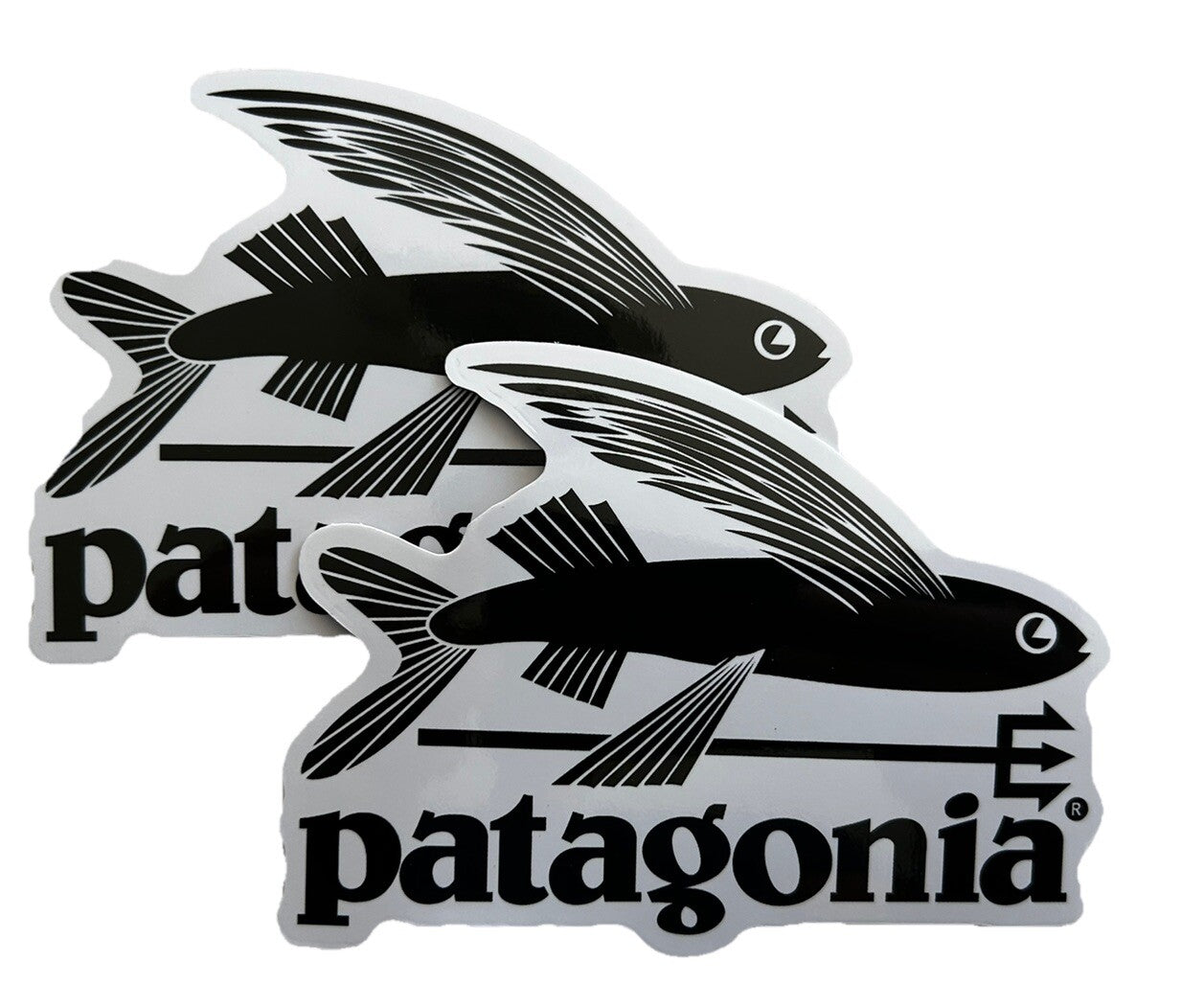 PATAGONIA STICKER Patagonia Flying Fish Decal Park REI Camping Surf Northface