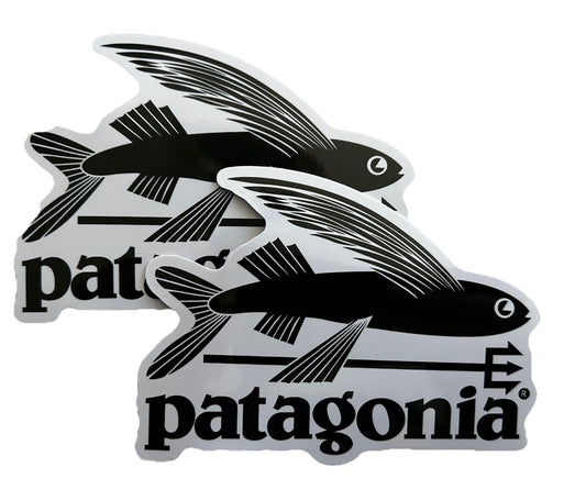 PATAGONIA STICKER Patagonia Flying Fish Decal Park REI Camping Surf Northface