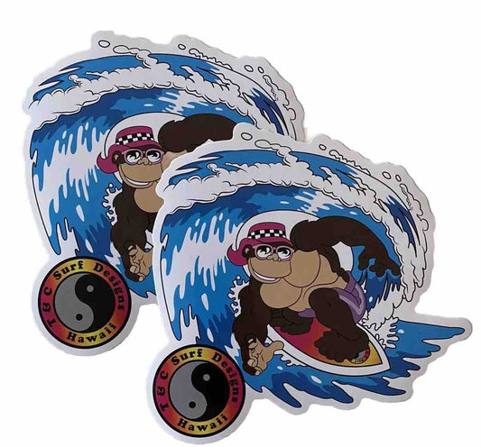 Surfing Stickers T&C Ape Quiksilver Volcom O’Neill WSL Skateboard Stickers Eddie