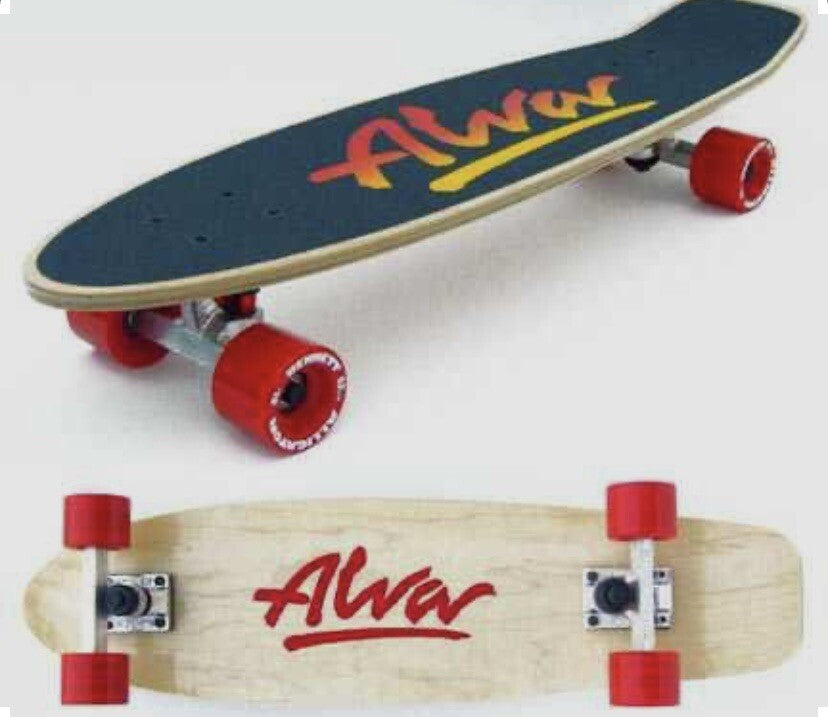 ALVA SKATEBOARD STICKER SET “5” STICKERS 70’s 80’s 90’s Vintage Skateboard Decal