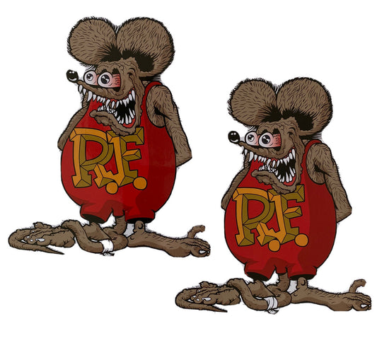 RAT FINK STICKERS HOTROD Lost Volcom RVCA T&C Hawaii NASCAR DECALS GREASER