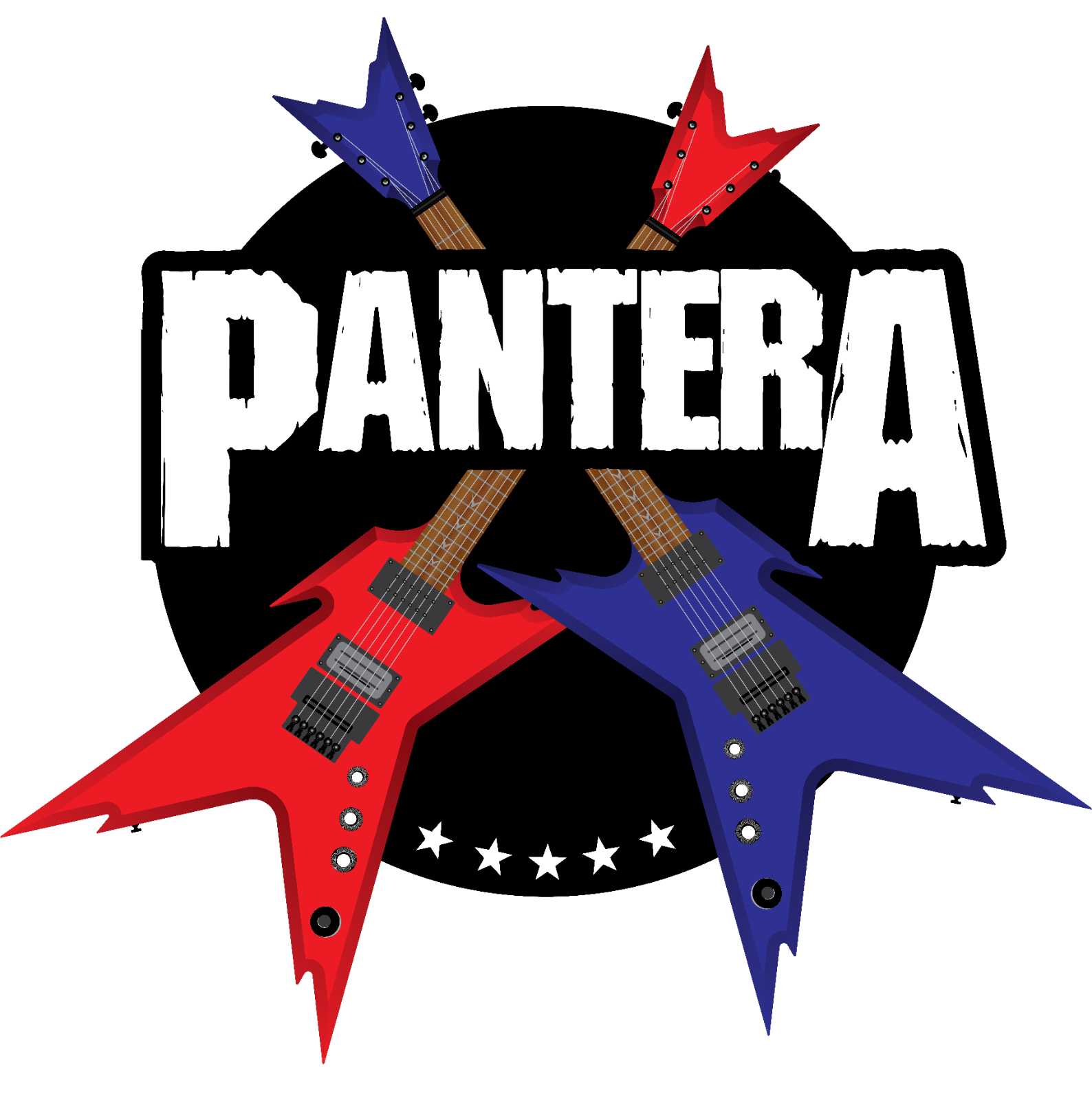 PANTERA Tour 2023 PANTERA BAND STICKER METAL SLAYER MAYHEM MEGADETH METALLICA