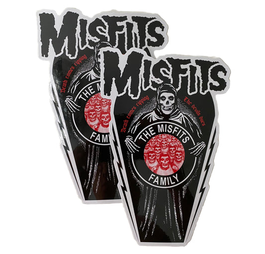 MISFITS STICKER MISFITS BAND STICKER  Large 7 “ Misfits Sticker Punk Metal 80’s