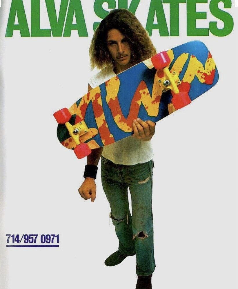 ALVA STICKER ALVA VINTAGE SKATEBOARD STICKER TONY ALVA STICKER 70’s 80’s BOGO