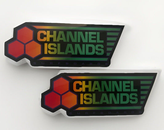 CHANNEL ISLANDS SURFBOARD STICKER SET Vintage Surf STICKER FCS 2 Volcom
