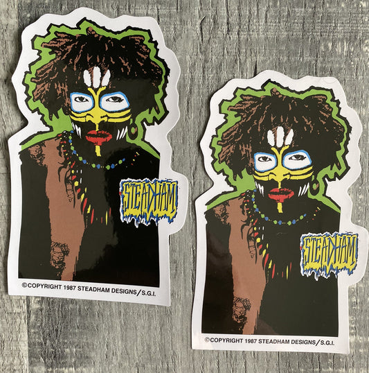 Skateboard Sticker Kevin Steadham Sure Grip Skateboard Sticker 90’s Independent