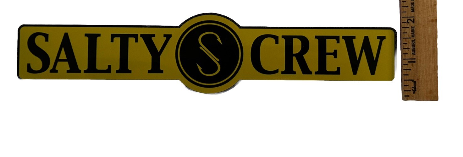 SALTY CREW STICKERS SIMMS PENN Surf Daiwa Shimano Patagonia Aftco Orvis