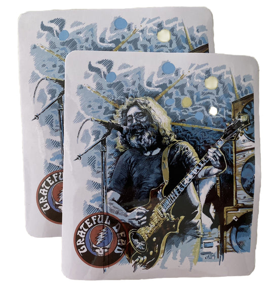 Jerry Garcia STICKER Guitar Dead  & Co BEAR Dead & CO BOLT DEAD & Company DYE