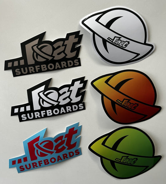 LOST STICKERS SET 2025 Vintage Surf RIP CURL Slater Pyzel Vans Volcom