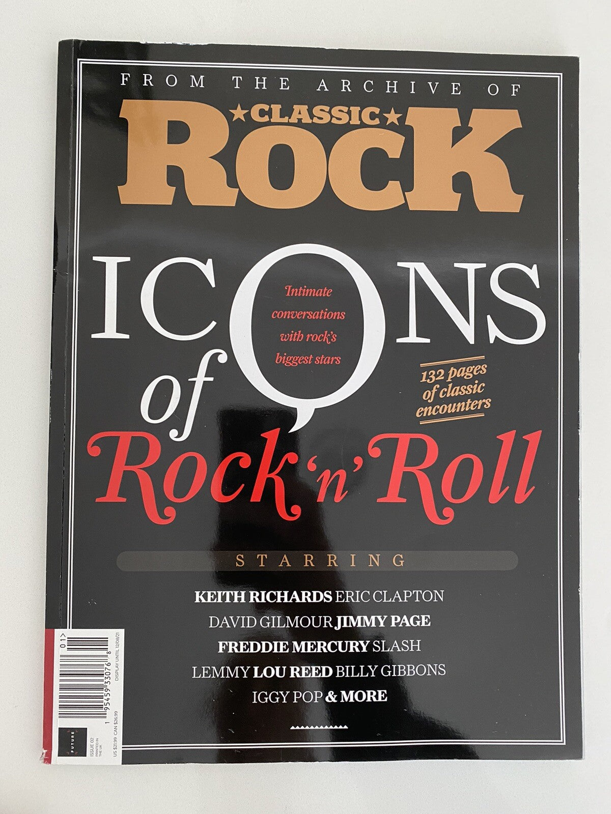 CLASSIC ROCK Special Edition ICONS Of ROCK n ROLL Gilmour IGGY POP Mercury SLASH