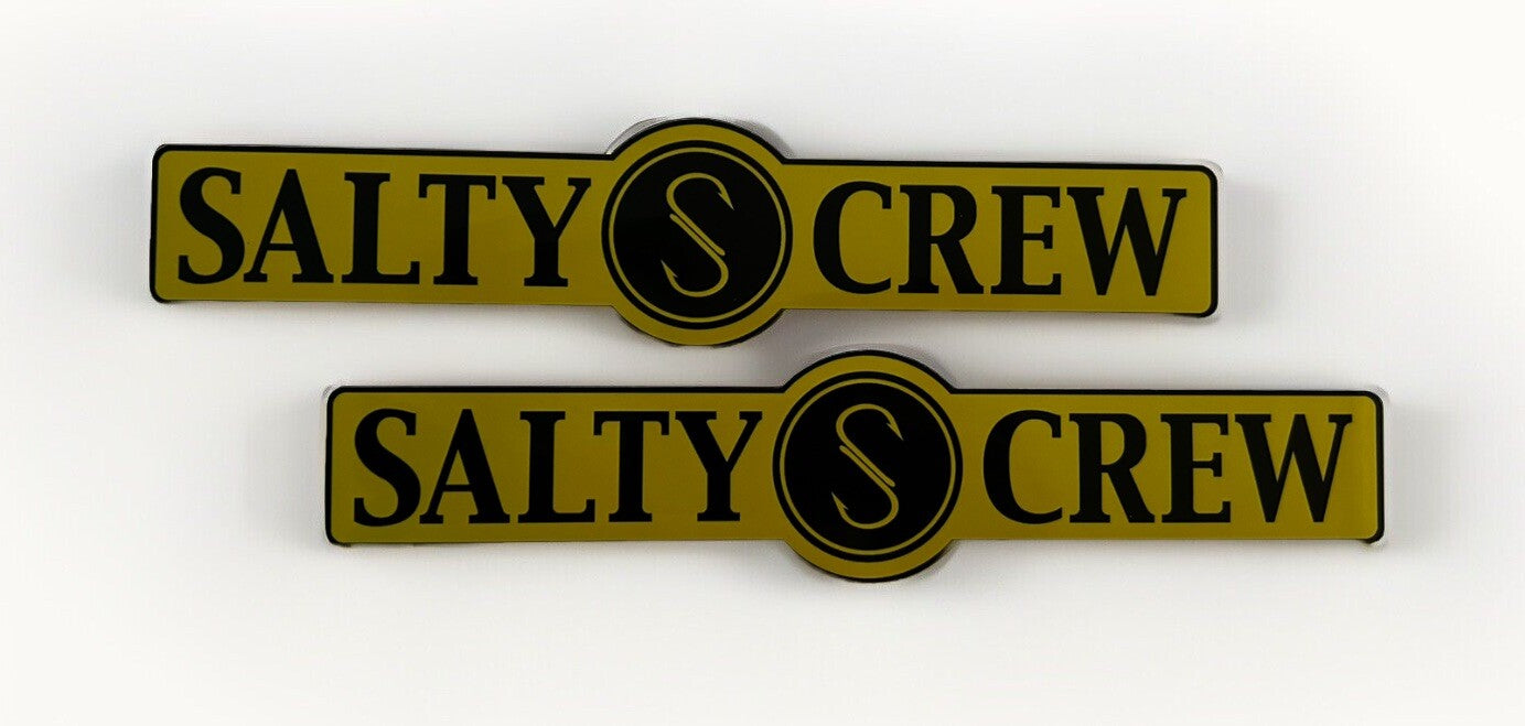 SALTY CREW STICKERS SIMMS PENN Surf Daiwa Shimano Patagonia Aftco Orvis