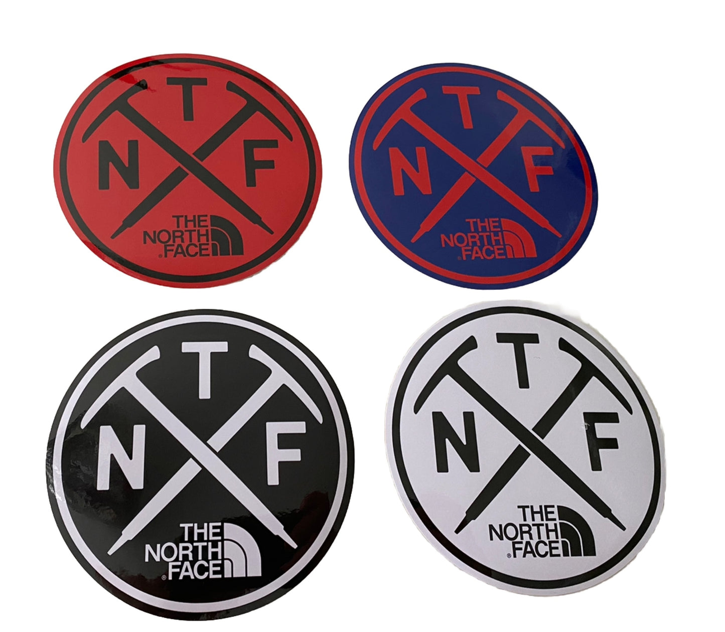 The North Face Sticker Team NORTHFACE Park Hike Patagonia Fish Camping 4 Pack 4”