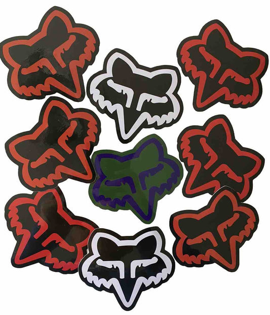 Motocross Sticker Lot Of 10 Decals 4” Motox Monster Energy REDBULL Honda Yamaha