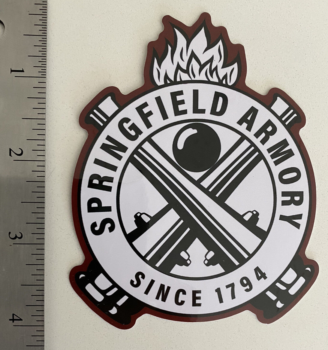 Springfield Armory Sticker Springfield Armory Decals Springfield Armory Stickers 4” Gun Stickers ...