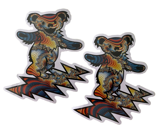 Dead & Co. BEAR Bolt Dead & CO BOLT DEAD & Company Decals Grateful Dead