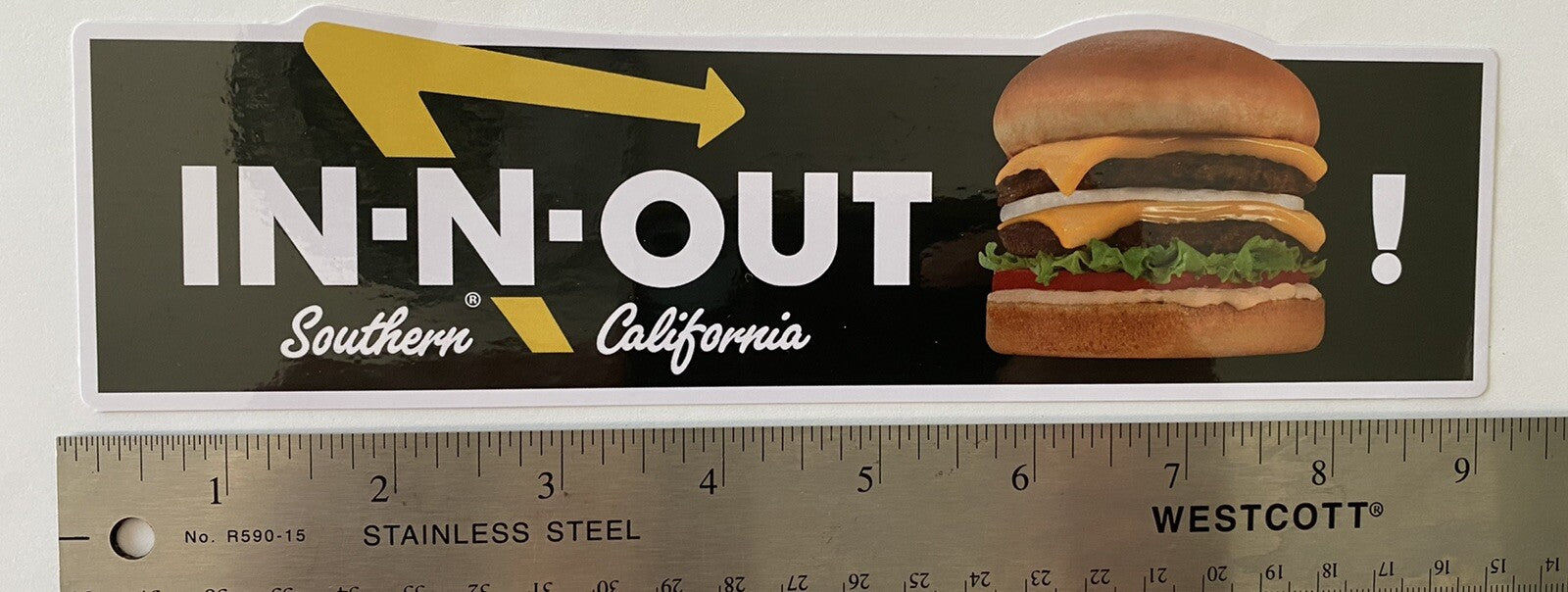 BURGER STICKERS 6 Shake Shack Burgers Bumper Stickers Fast Food Decals OC Canes