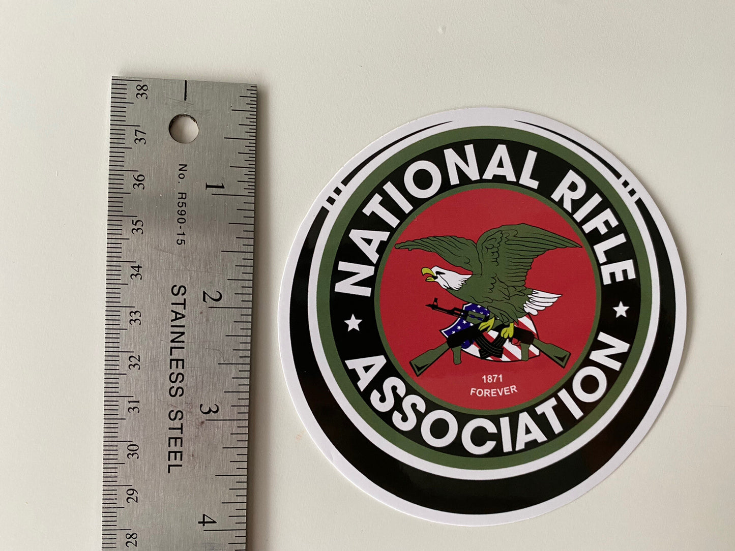 NRA Sticker Set 4” Glock Ruger 2nd Adm Gun Sticker Sig Sauer HK Ruger Remington