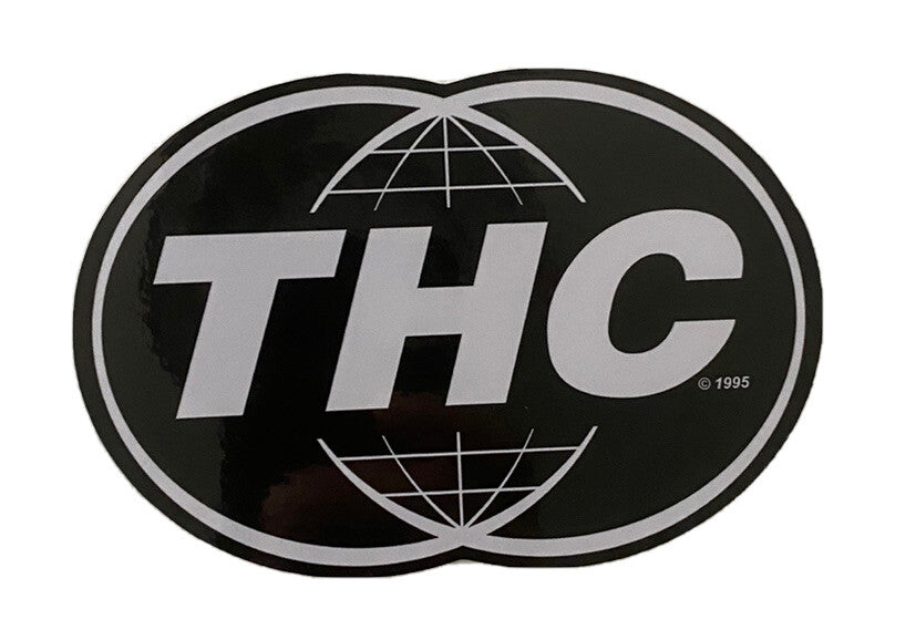 THC STICKER Set Original Cannabis Brand 1990’s THC Brand Weed Shop  THC Sticker