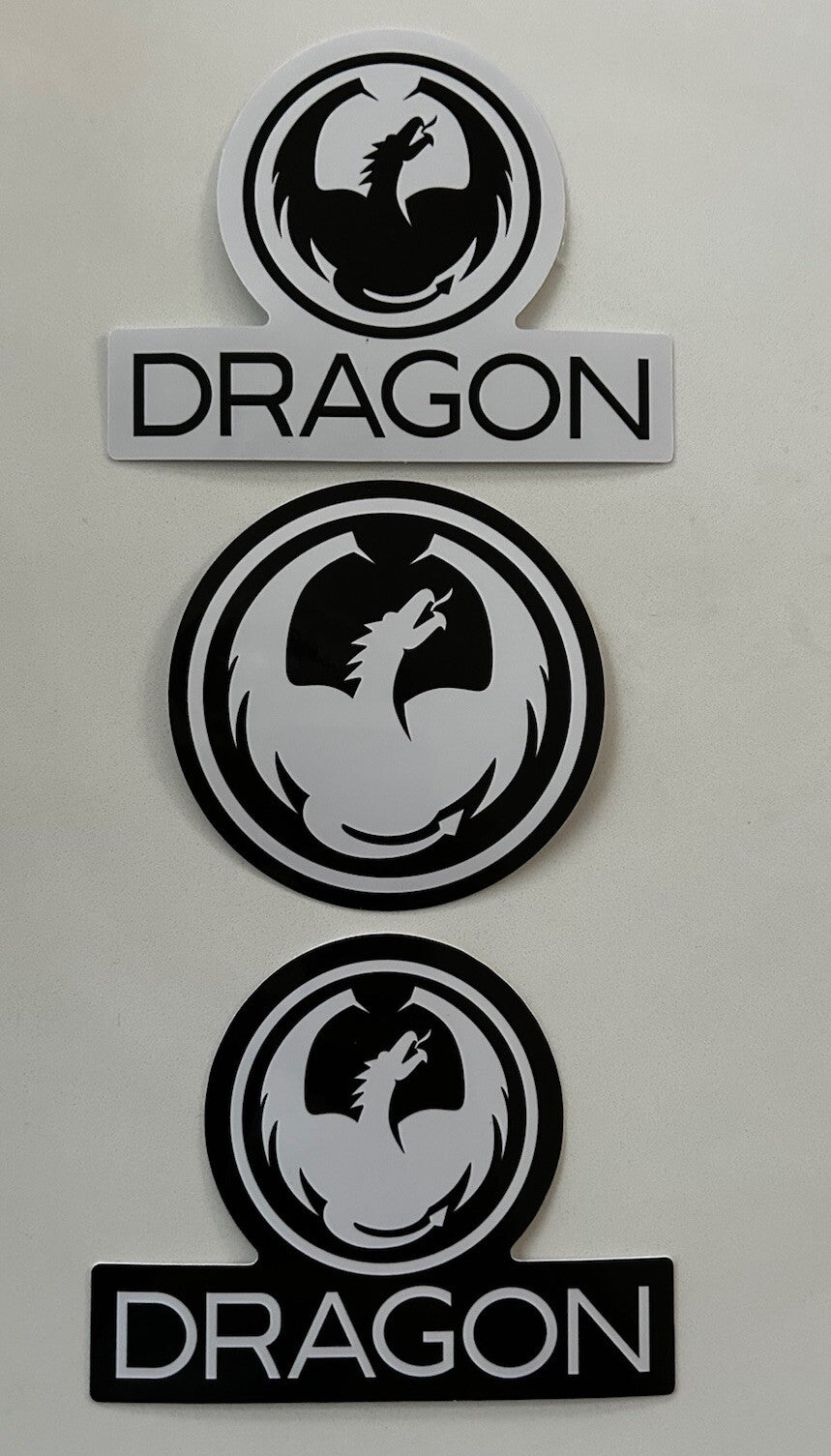 Dragon STICKERS Set 5” TEAM Decal Oakley VOLCOM Sigsauer Shimano Rvca