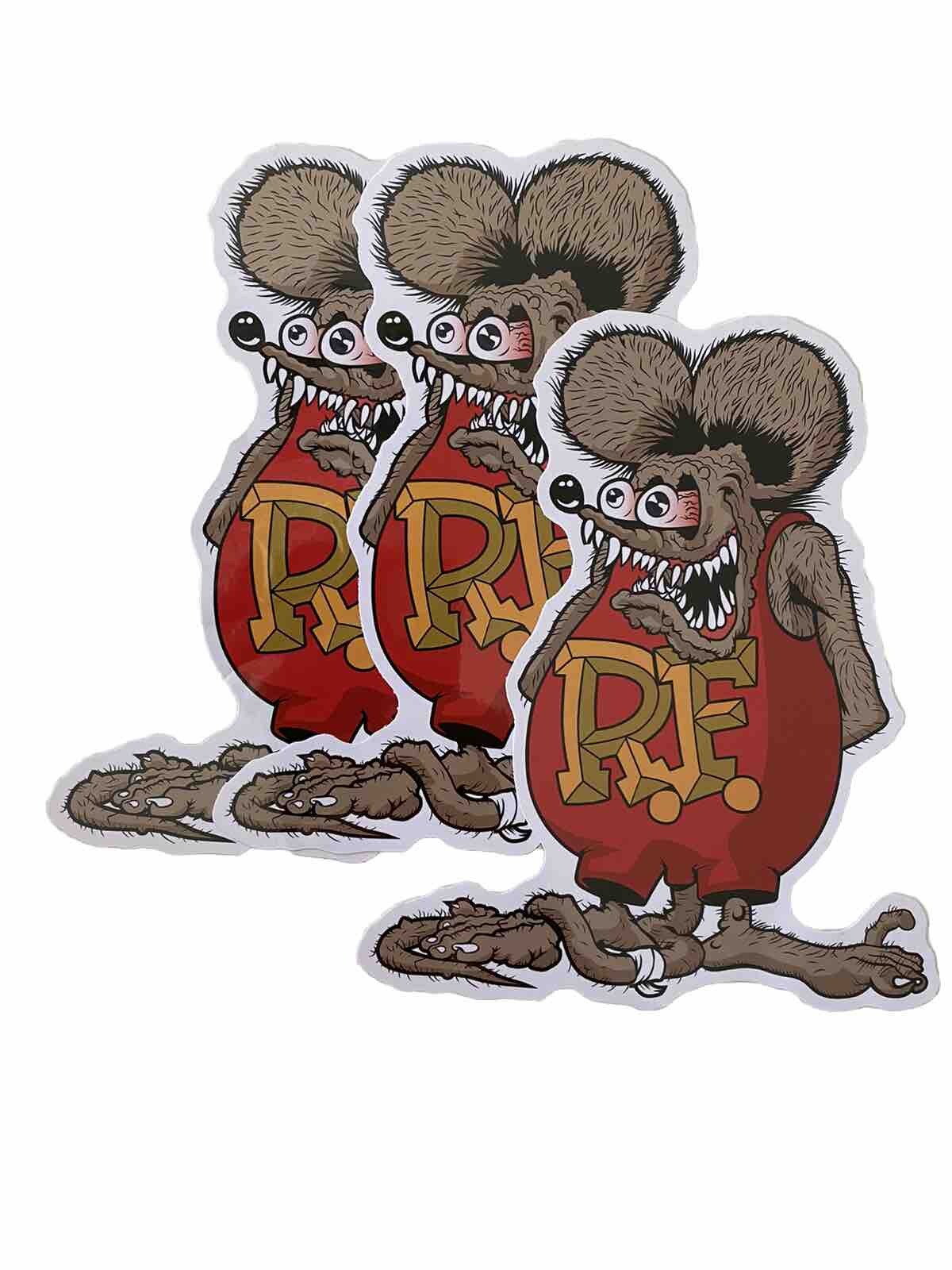 RAT FINK STICKERS HOTROD Lost Volcom Moto T&C Truck NASCAR DECALS GREASER