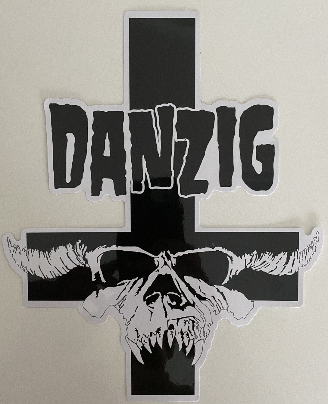 DANZIG Sticker XL SLAYER Judas Priest Misfits King Diamond Metallica Suicidal 66