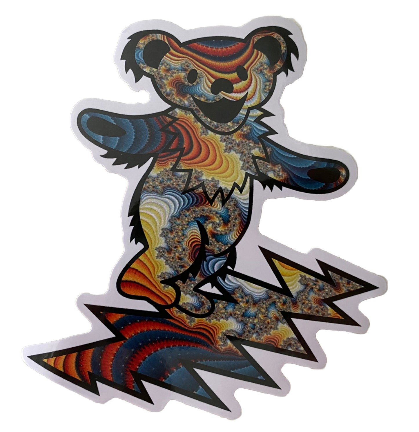 Dead & Co. BEAR Bolt Dead & CO BOLT DEAD & Company Decals Grateful Dead