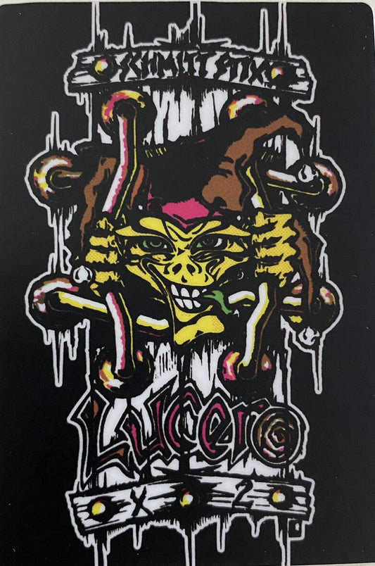 JOHN LUCERO STICKER VINTAGE SKATEBOARD STICKER  SCHMITT STIX VISION BONES