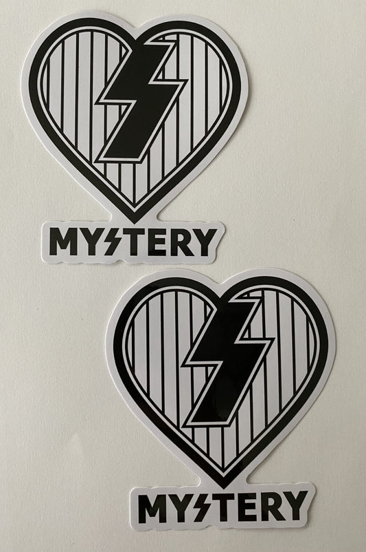 MYSTERY Skateboards Sticker Set Mystery Sticker Vintage Skateboard Sticker FLIP