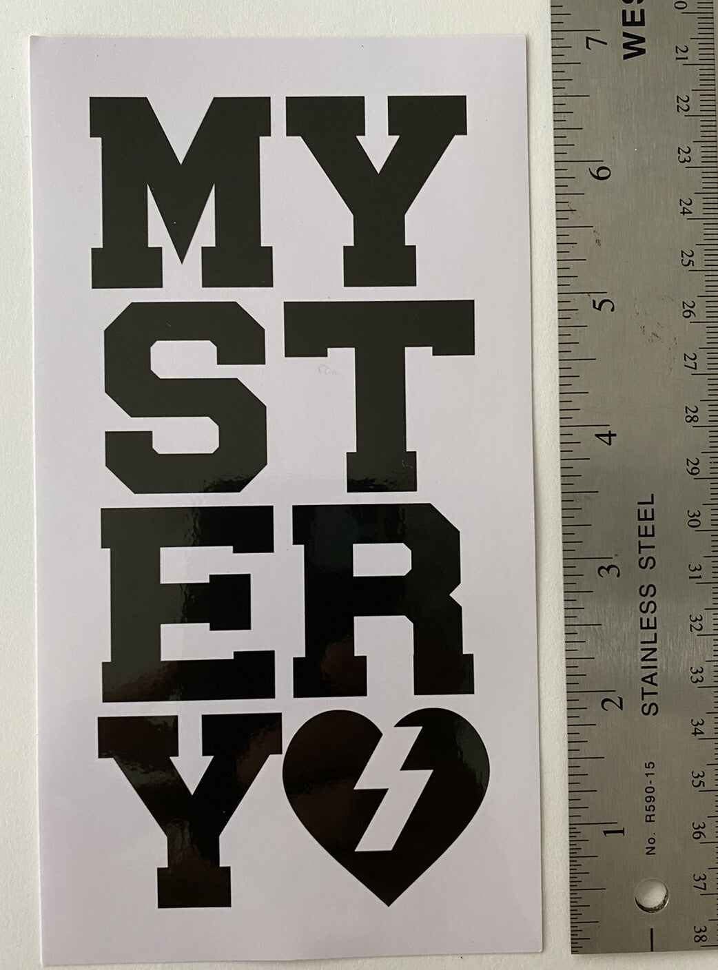 MYSTERY Skateboards Sticker Set Mystery Sticker Vintage Skateboard Sticker DGK