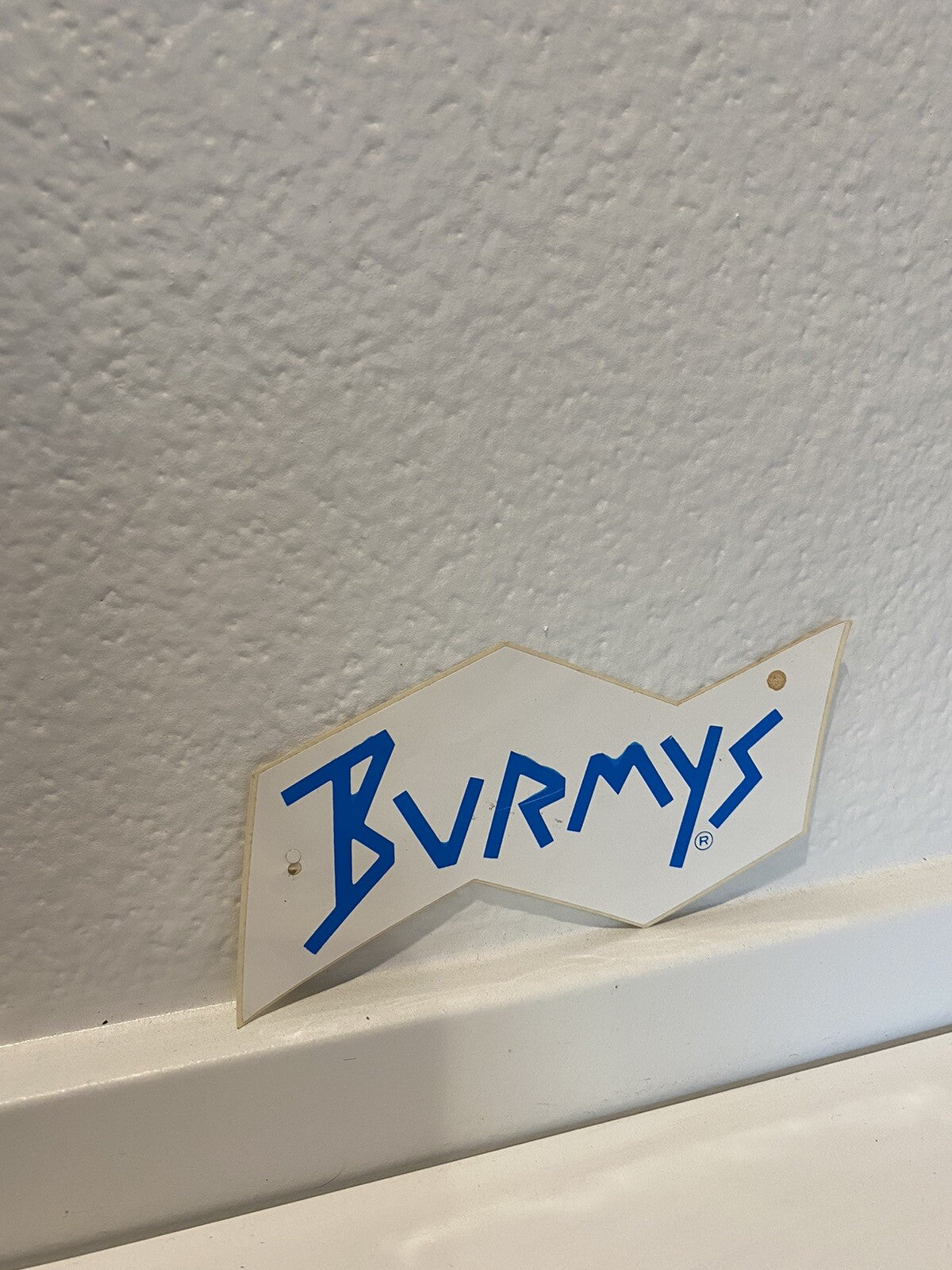 Burmys Vintage Beach Surf Sticker 1980's Quiksilver Billabong OP Stubbies Clark