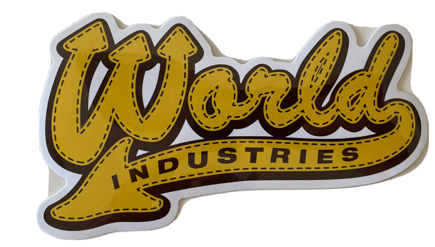 World Industries Sticker Skateboard Sticker Vintage 90’s Skateboards Flameboy