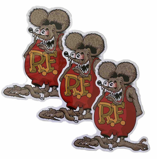 RAT FINK STICKERS HOTROD Lost Volcom Moto T&C Truck NASCAR DECALS GREASER