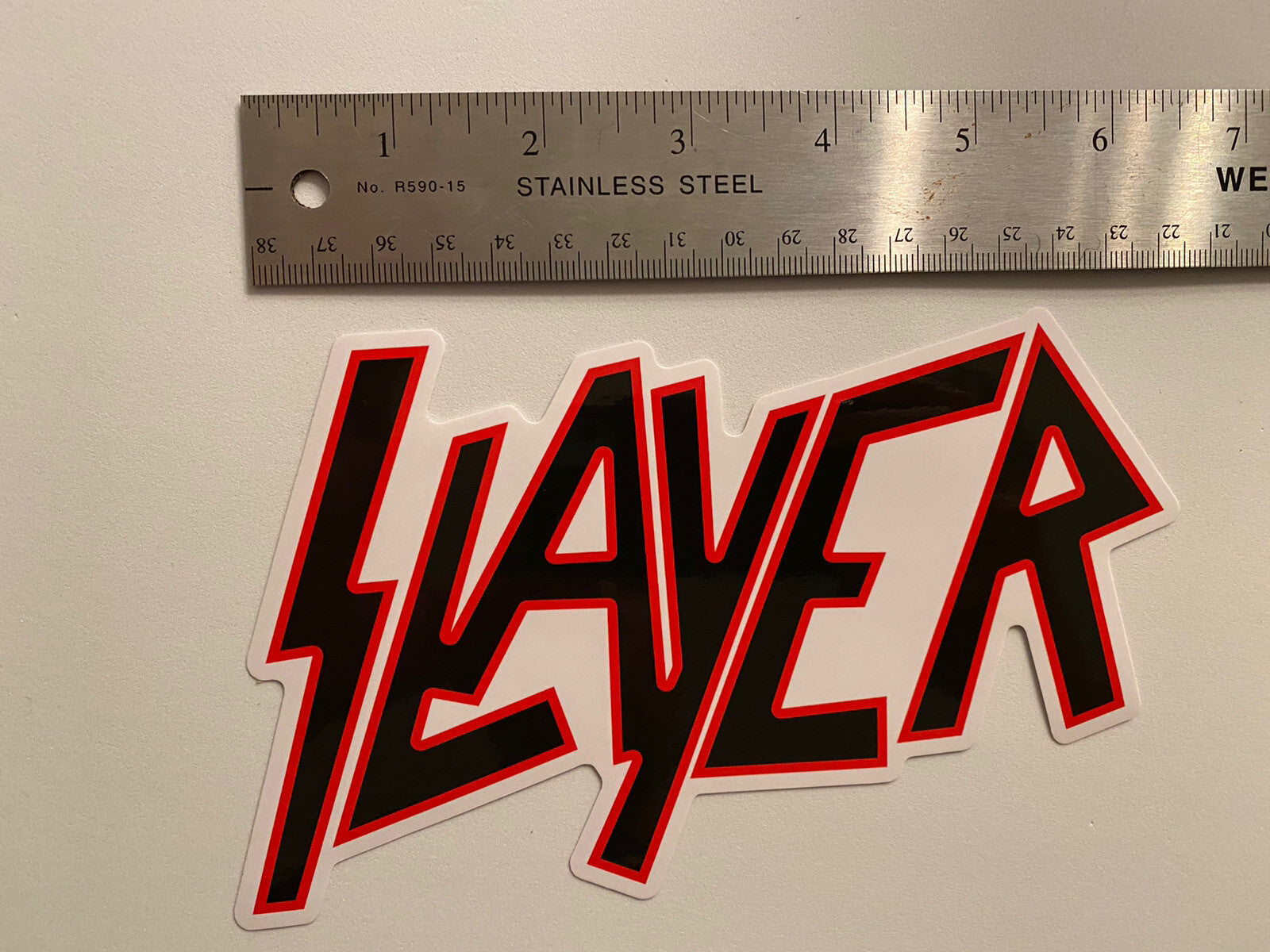 SLAYER STICKER SLAYER REIGN IN BLOOD STICKER KING DIAMOND STICKER Heavy Metal 66