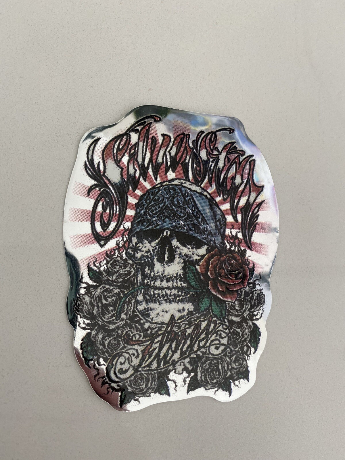 TATTOO Sticker SULLEN  STICKER Silverstar Sticker TATTOO ART UFC Skull Sticker