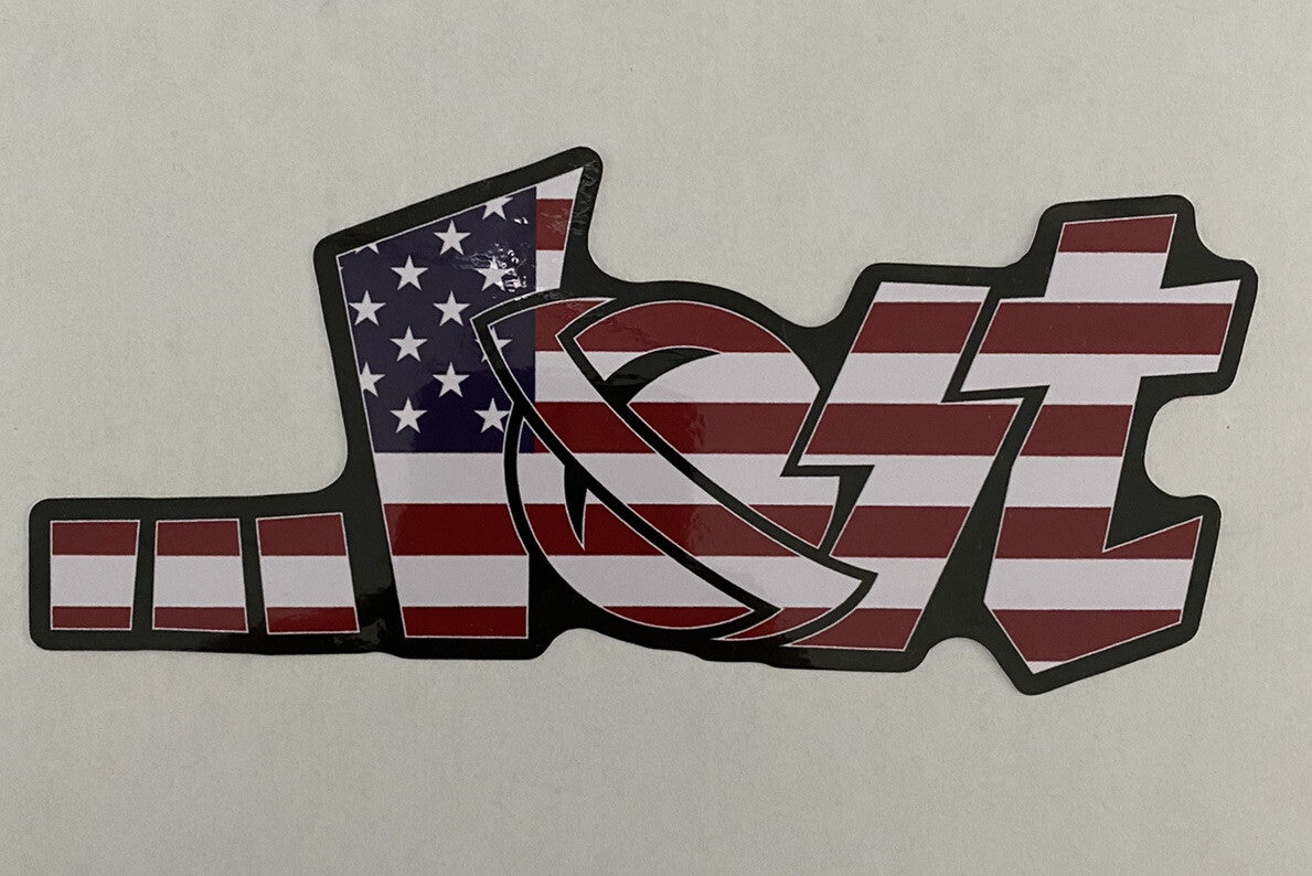 LOST STICKER Ocean & Earth Gorilla Grip Globe Dvs Etnies Sticky Bumps Nixon Rvca