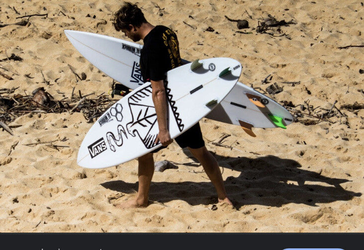 VANS STICKER 9” XL SizeSurf STICKER Surf VANS TEAM Lost Mayhem Rip Curl Volcom 1