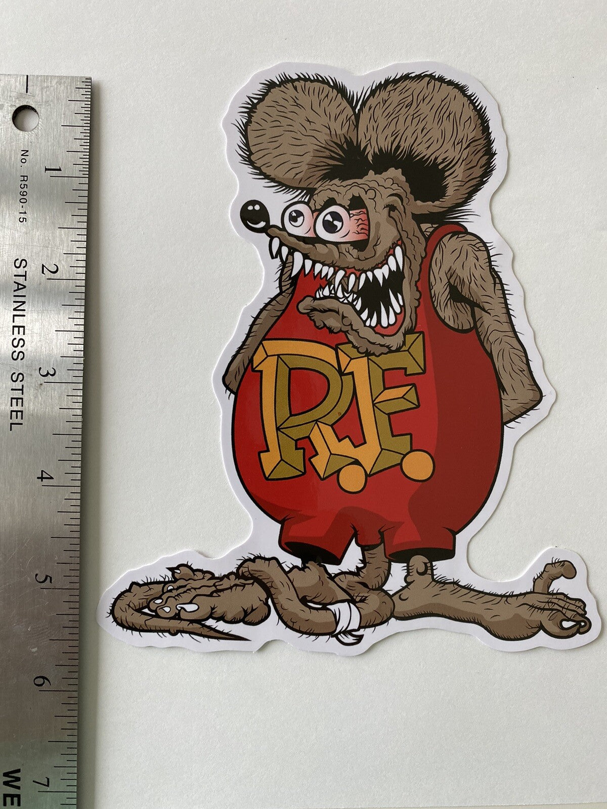 RAT FINK STICKERS HOTROD Lost Volcom Moto T&C Truck NASCAR DECALS GREASER