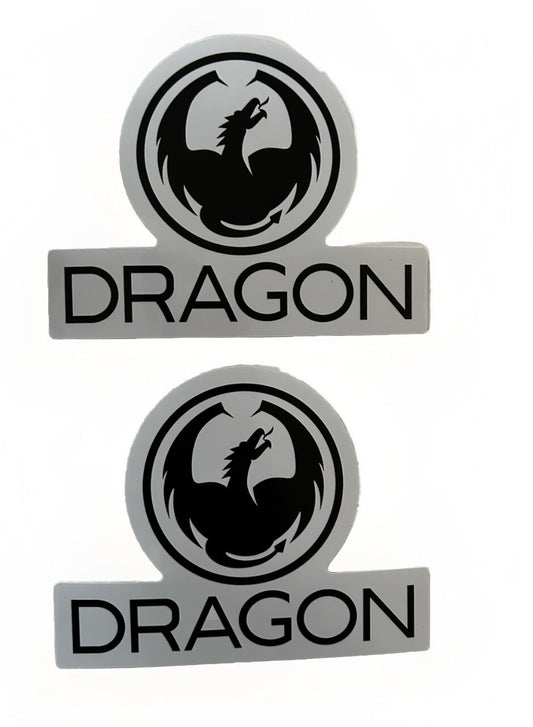 Dragon STICKERS Set 5” TEAM Decal North face Oakley VOLCOM STONE Optics Rvca