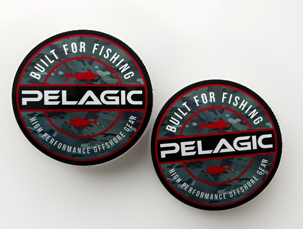 Pelagic Fishing STICKERS Salty Crew Fish Well Daiwa Shimano Berkley Aftco Orvis