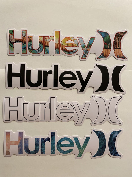 Surf STICKER SET 4 Volcom Surf STICKER RIP CURL T&C Vintage Stickers Nike Skate