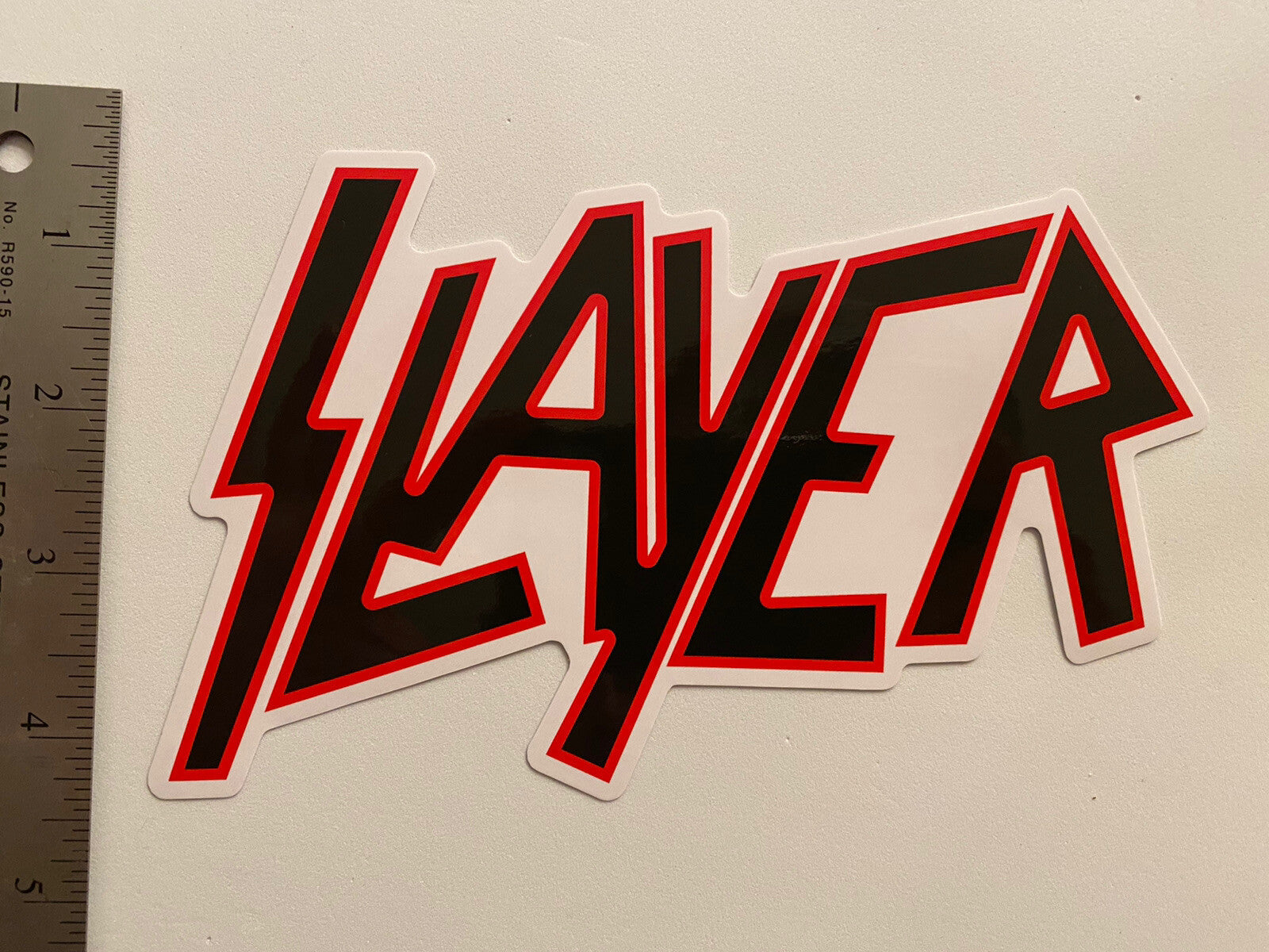 SLAYER STICKER SLAYER REIGN IN BLOOD STICKER KING DIAMOND STICKER Heavy Metal 66