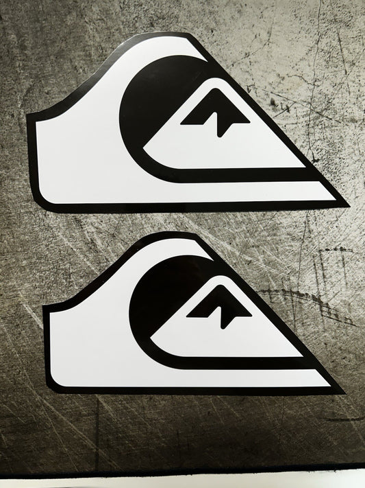 Quiksilver Team Sticker Set 8” RIP Curl Quik Team Lost Surfing Stickers Slater