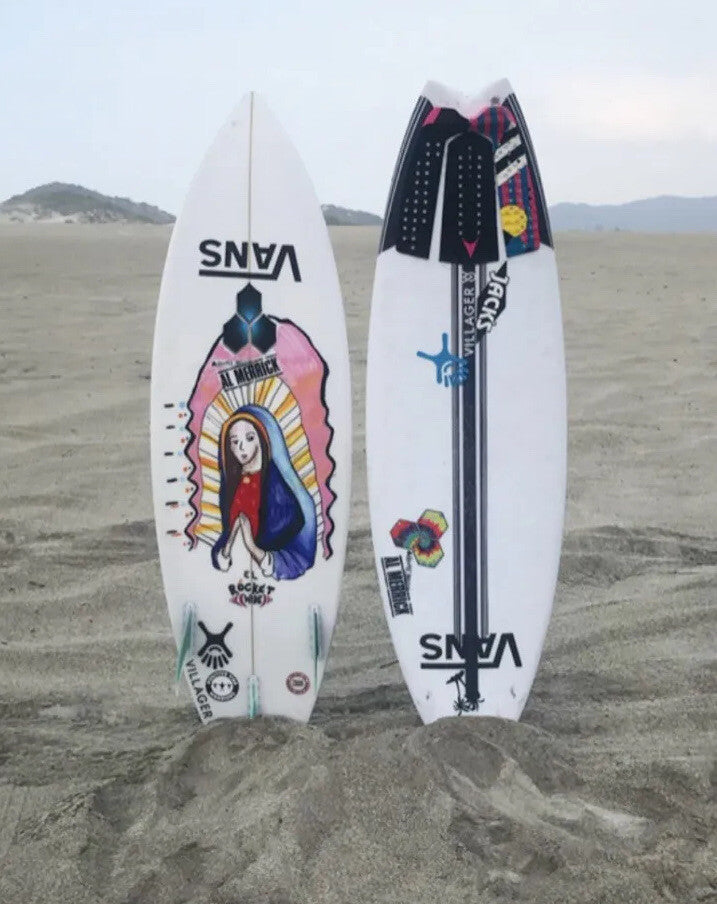 VANS STICKER 9” XL SizeSurf STICKER Surf VANS TEAM Lost Mayhem Rip Curl Volcom 1