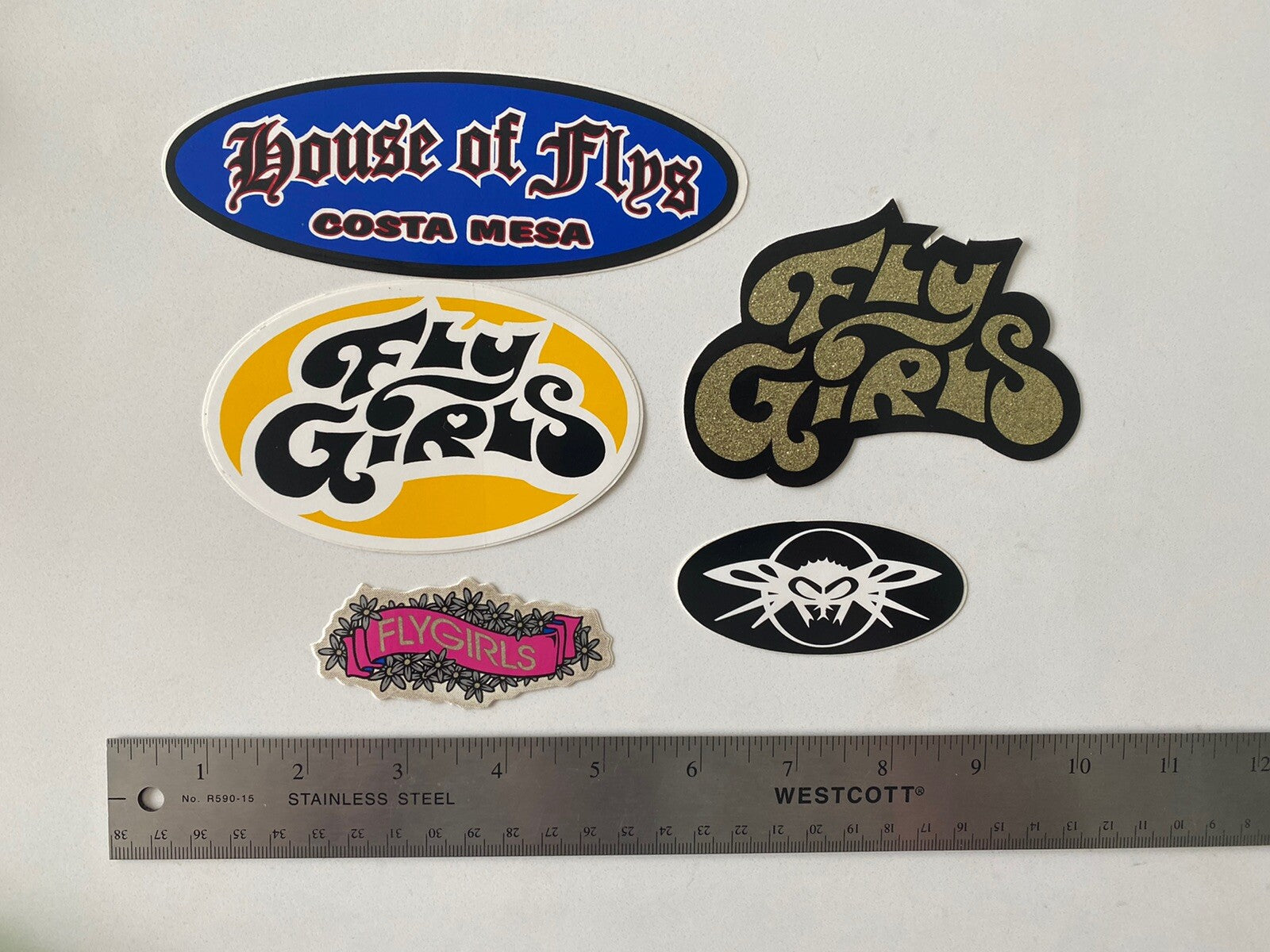 BLACK FLYS STICKERS FLYGIRLS SURF Sticker Vans Sublime Mayhem T&C Lost CAR DECAL